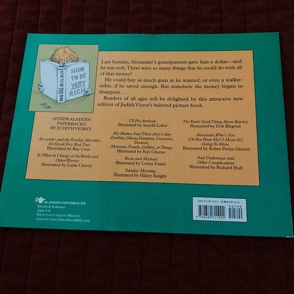 Two New Alexander Books Author Judith Viorst - Picture 5 of 5